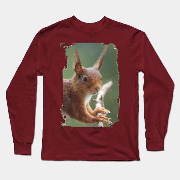 Squirrel Long Sleeve T-Shirt by DeVerviers